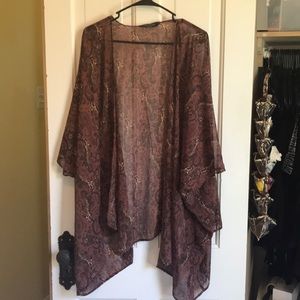 Knot Sisters Over Sized Kimono